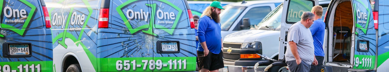 Banner for Only One Auto Glass