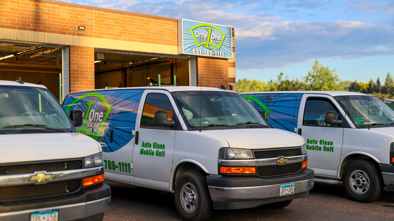 Only 1 Auto Glass Trucks