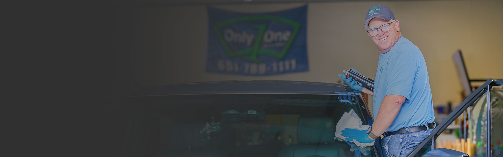 Banner for Only One Auto Glass